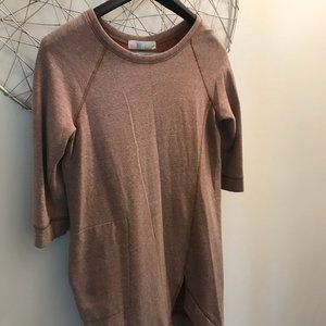 Free People Beach Large Asymmetrical sweatshirt